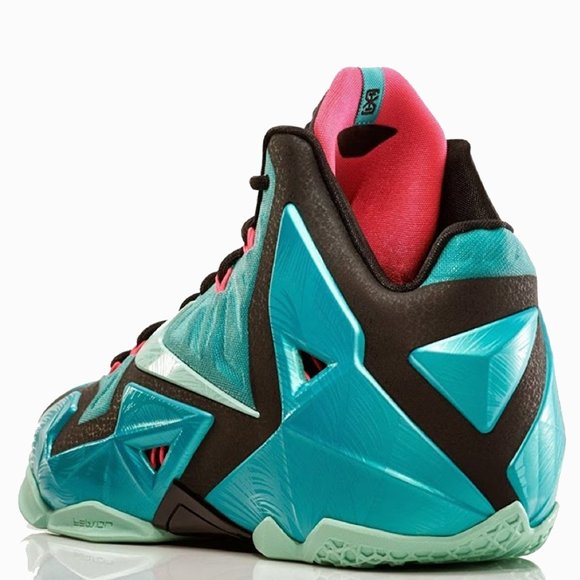Nike Lebron XI South Beach Shoes Size 11 NIB - Picture 3 of 14